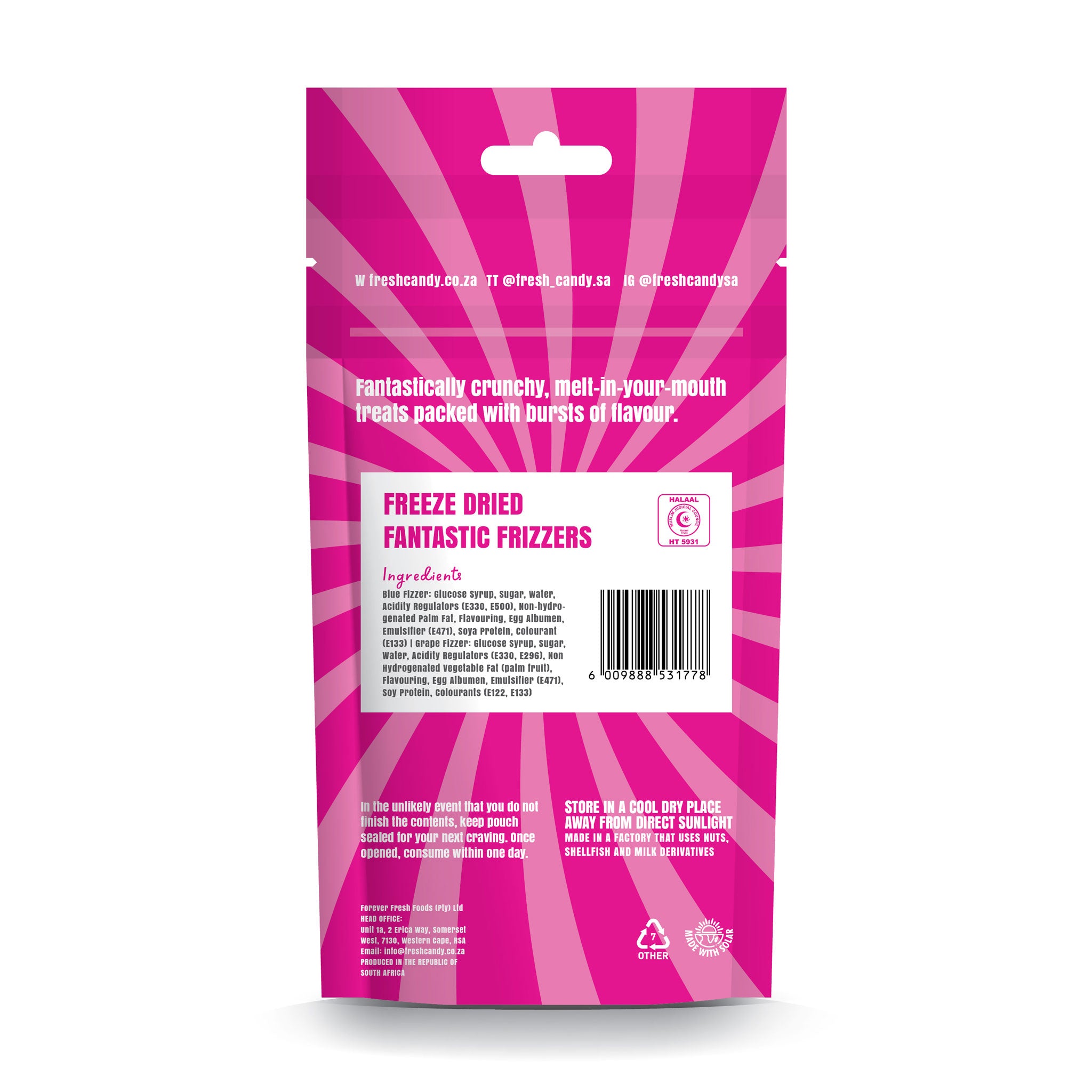 Fantastic Freeze Dried Frizzers (Blueberry/Grape)