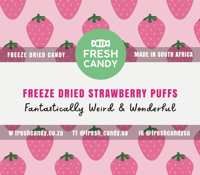 Freeze Dried Strawberry Puffs