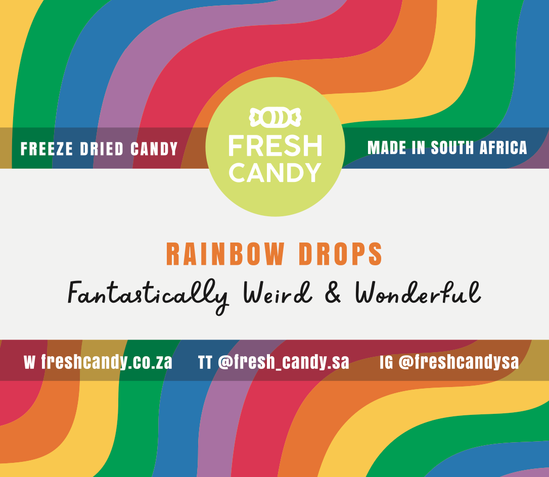 Freeze Dried Rainbow Drops