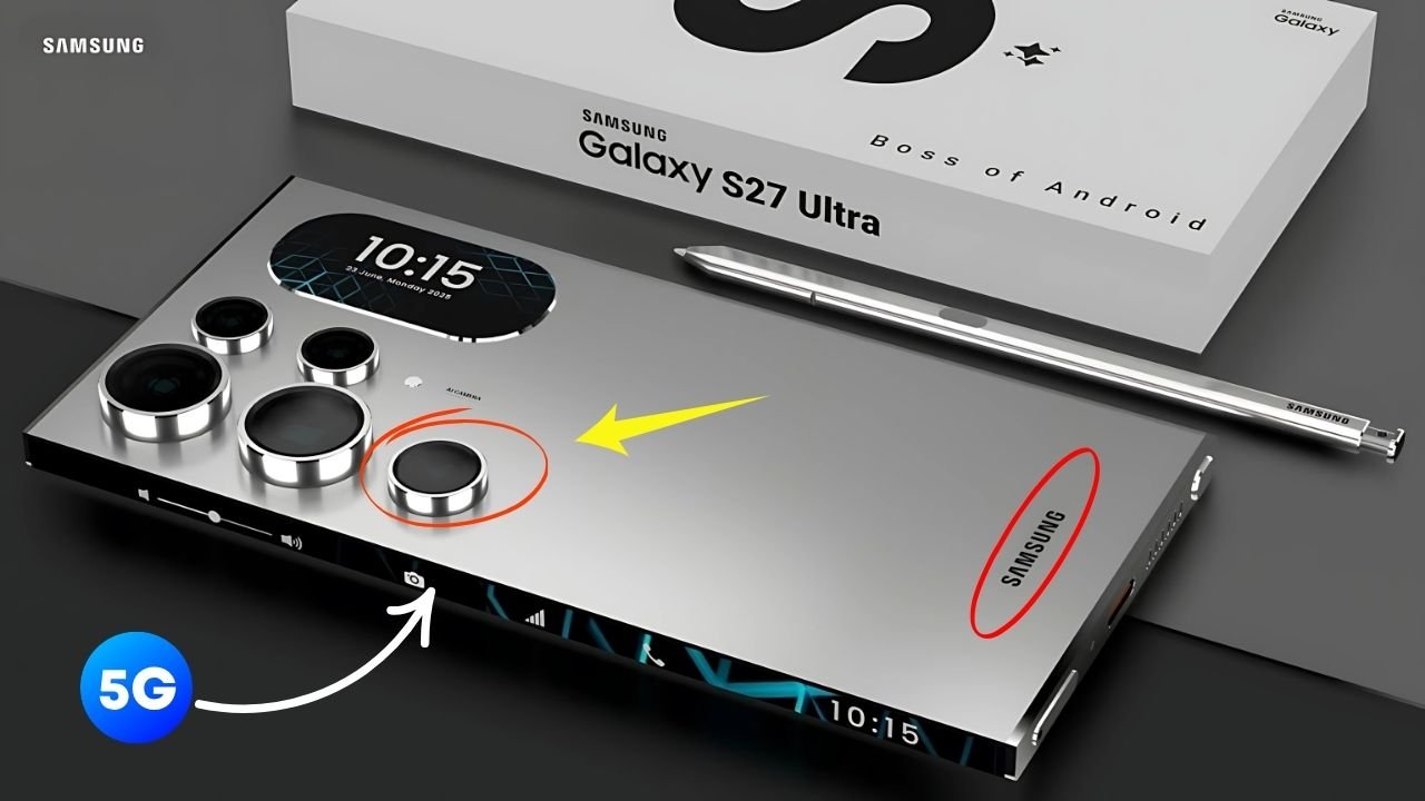 Samsung Galaxy S27 Ultra 5G Launched – 310MP Camera, Snapdragon 8 Elite 3 & Massive 7000mAh Battery